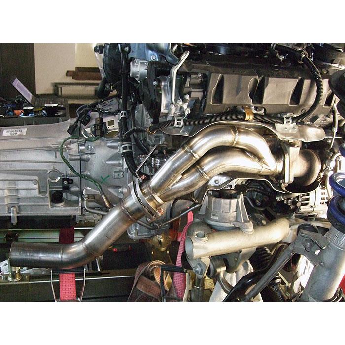 Turbo downpipe Destro - Sinistro AISI 310S steel