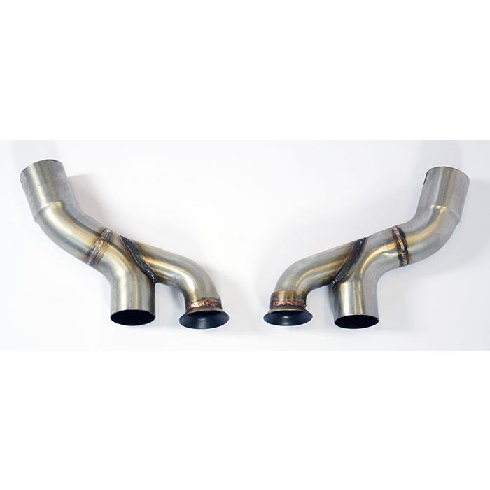 Kit tubi uscita Y-Pipe Destro - Sinistro per terminali di serie