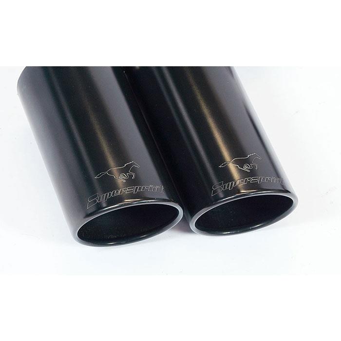 Kit terminali Gun Metal Grey OO90 destro - OO90 sinistro