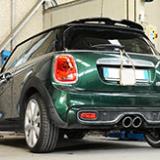 Nuovo scarico Supersprint per Mini Cooper S F56 2014 in fase di sviluppo