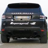 RANGE ROVER SPORT 5.0i V8 Supercharged (510 Hp) 2013 -> Impianto di scarico completo Supersprint