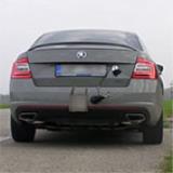 SKODA OCTAVIA RS 2.0 TSI (220 Hp) 2013 -> Sistema Cat-back Supersprint