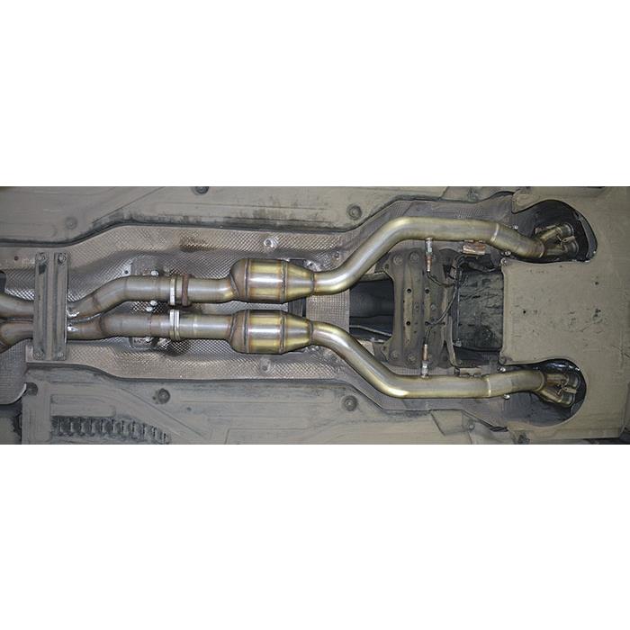 Anteriore Destro con catalizzatore metallico