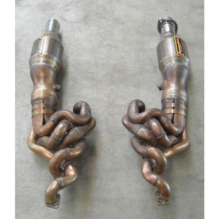 Downpipe + Catalizzatore metallico WRC (Da saldare su collettore di serie) 