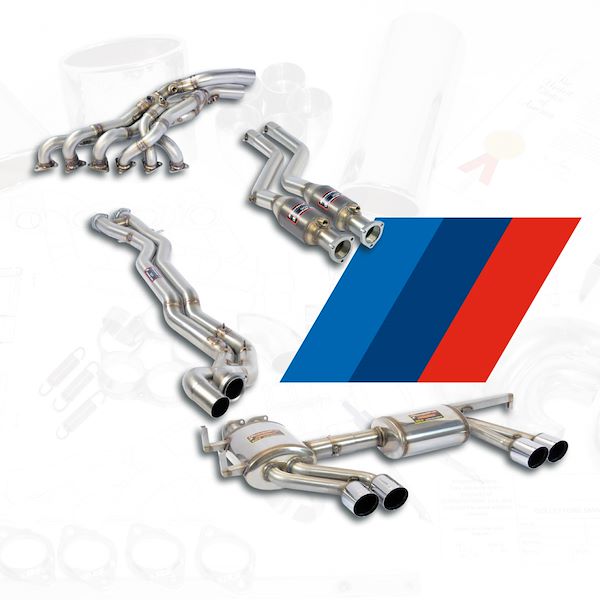 Supersprint Headers + Race Exhaust BMW E46 M3 - Laguna Seca Blue