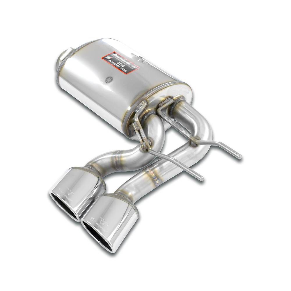 Rear exhaust Left 120x80 "Racing"