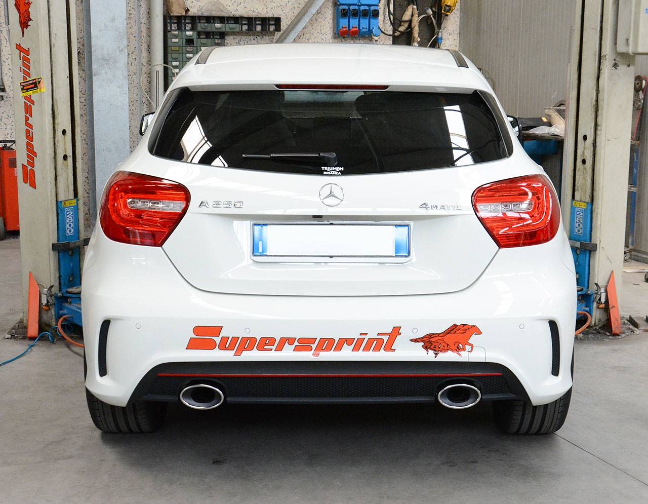 Kit terminali uscita destro 145x95 + sinistro 145x95