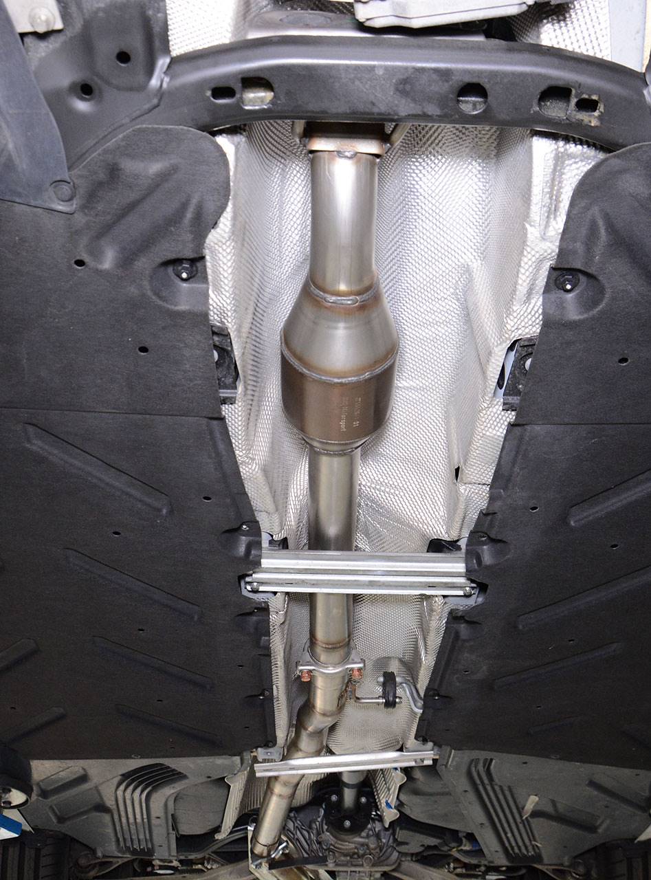 Front  Metallic catalytic converter 100 CPSI