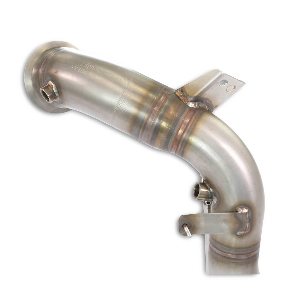 Downpipe Destro + catalizzatore metallico<br>(Elimina pre-catalizzatore) (RHD - LHD)