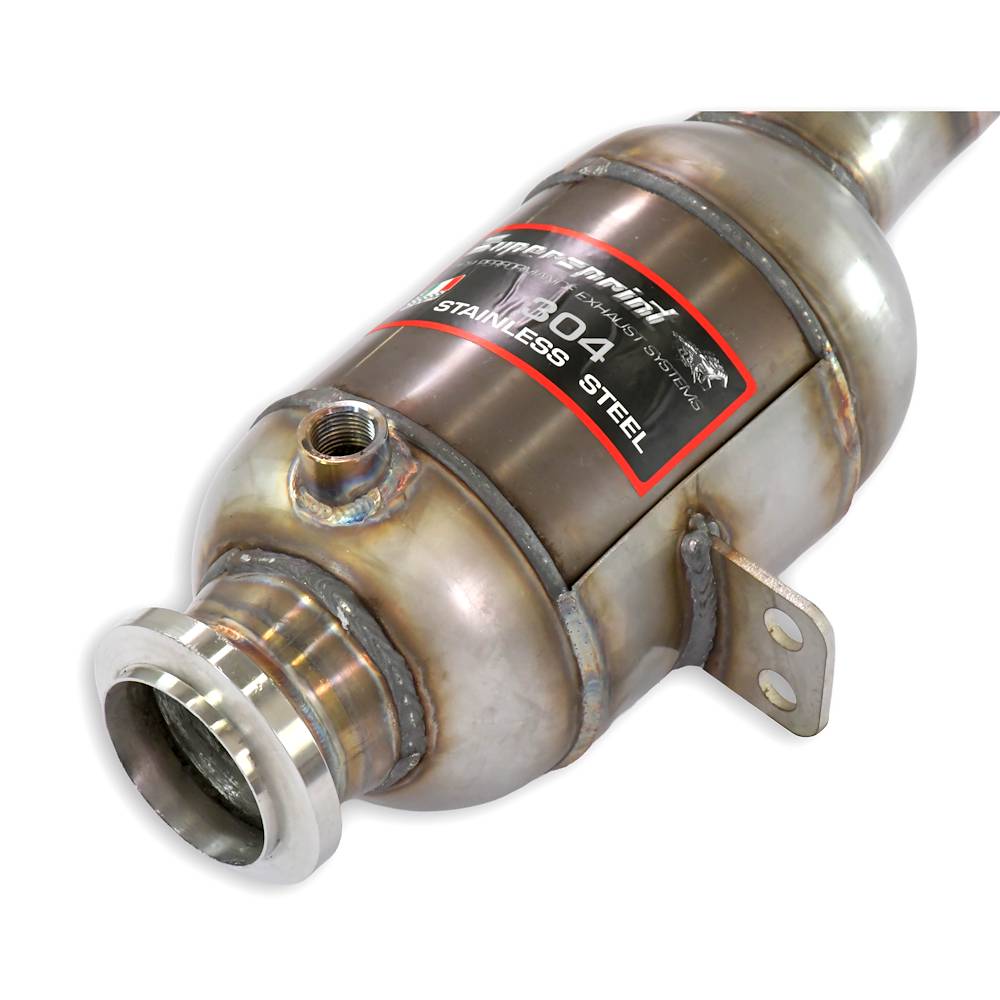Downpipe Sinistro + catalizzatore metallico
