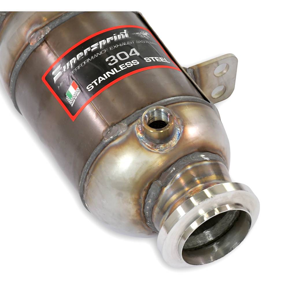 Downpipe Sinistro + catalizzatore metallico