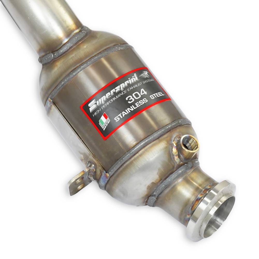 Downpipe Destro + catalizzatore metallico