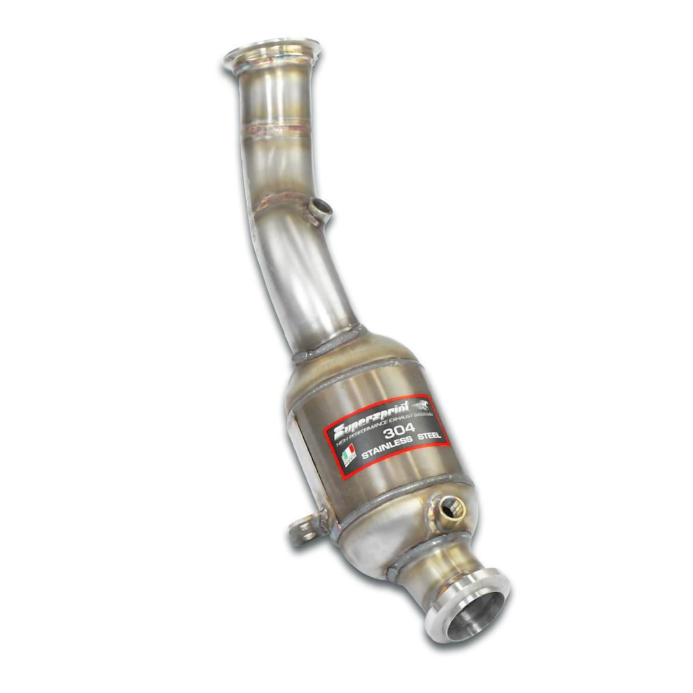 Downpipe Destro + catalizzatore metallico