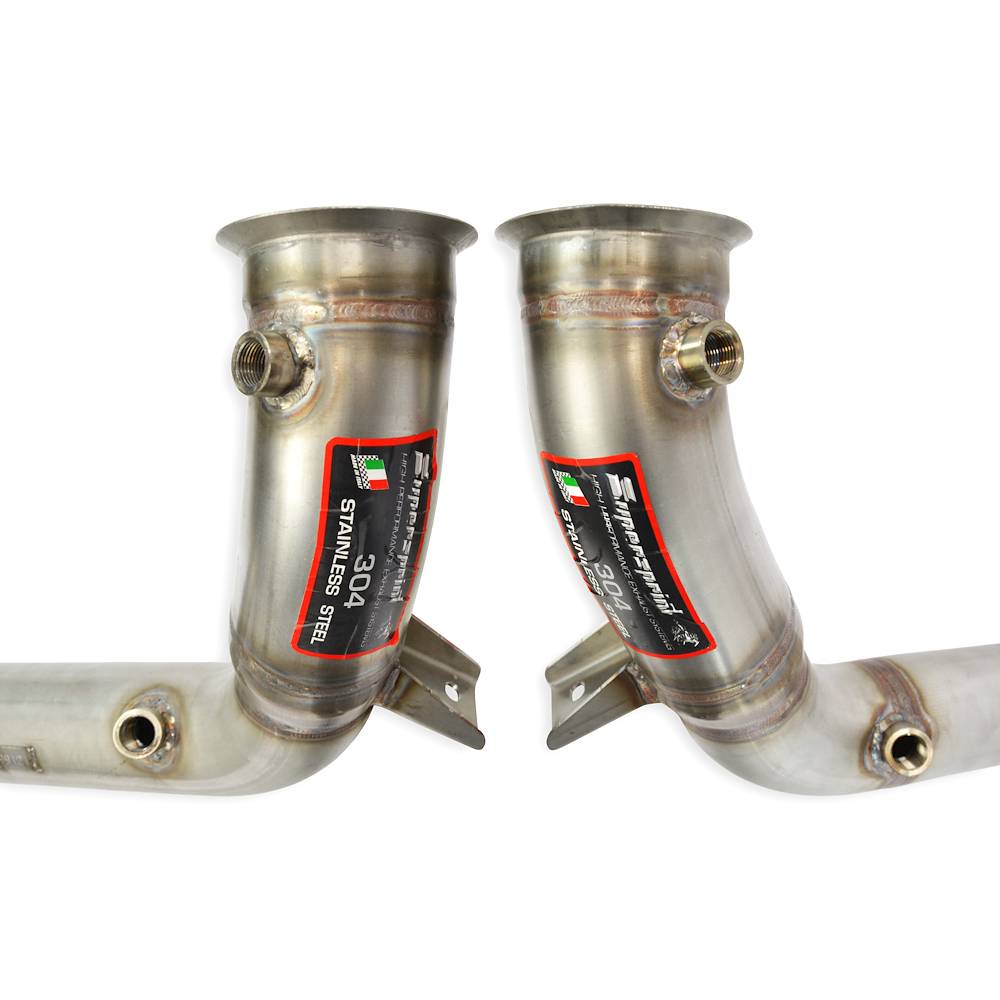 Downpipe Rechts + Links<br>(Für Katalysator Ersatz)