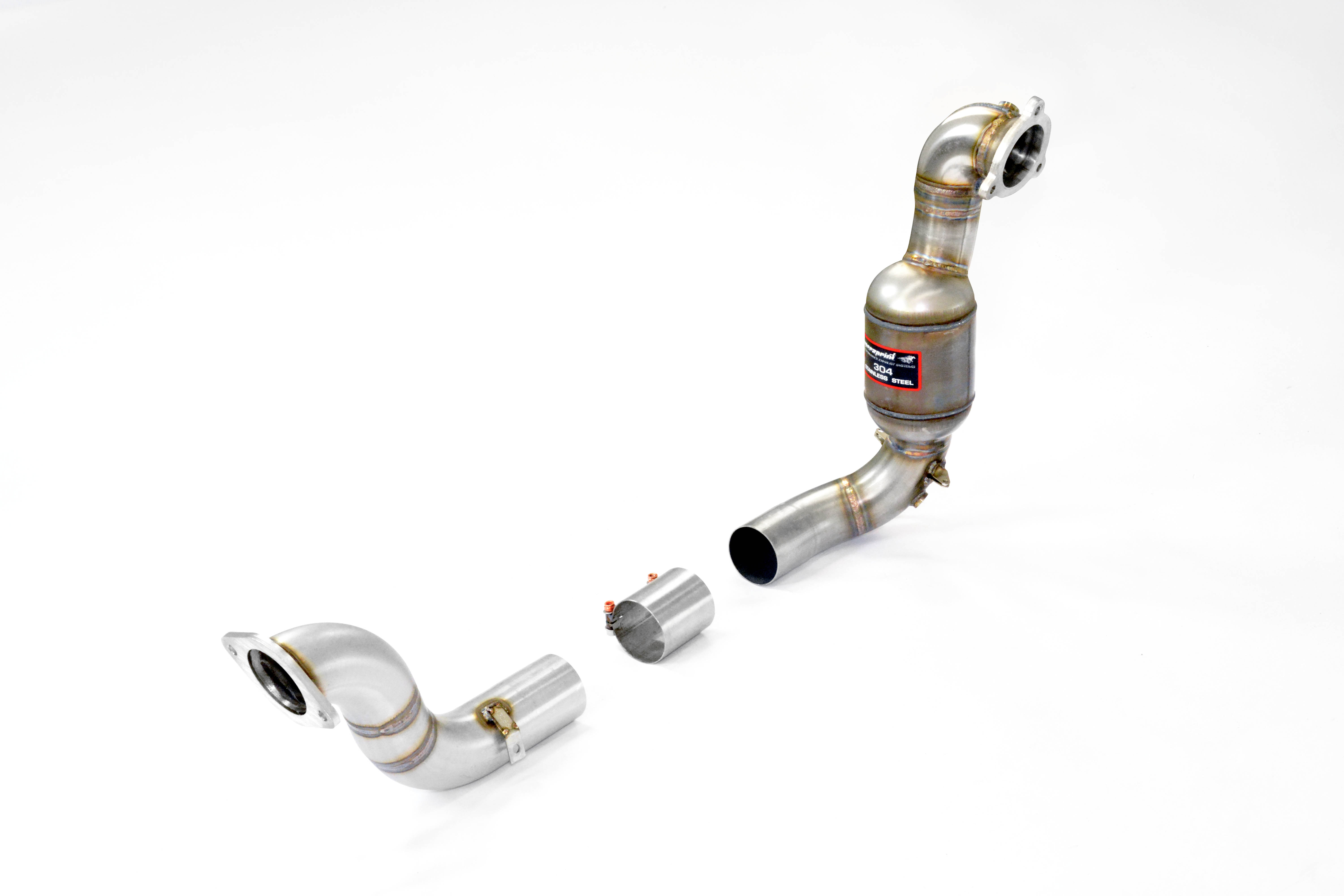 Downpipe + Catalizzatore metallico 200CPSI