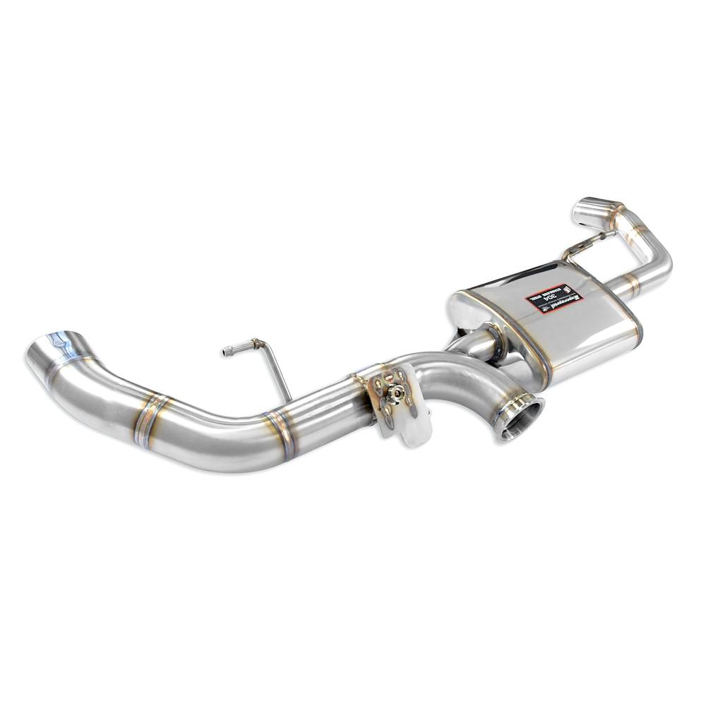 Dual Sound rear muffler right, with valve