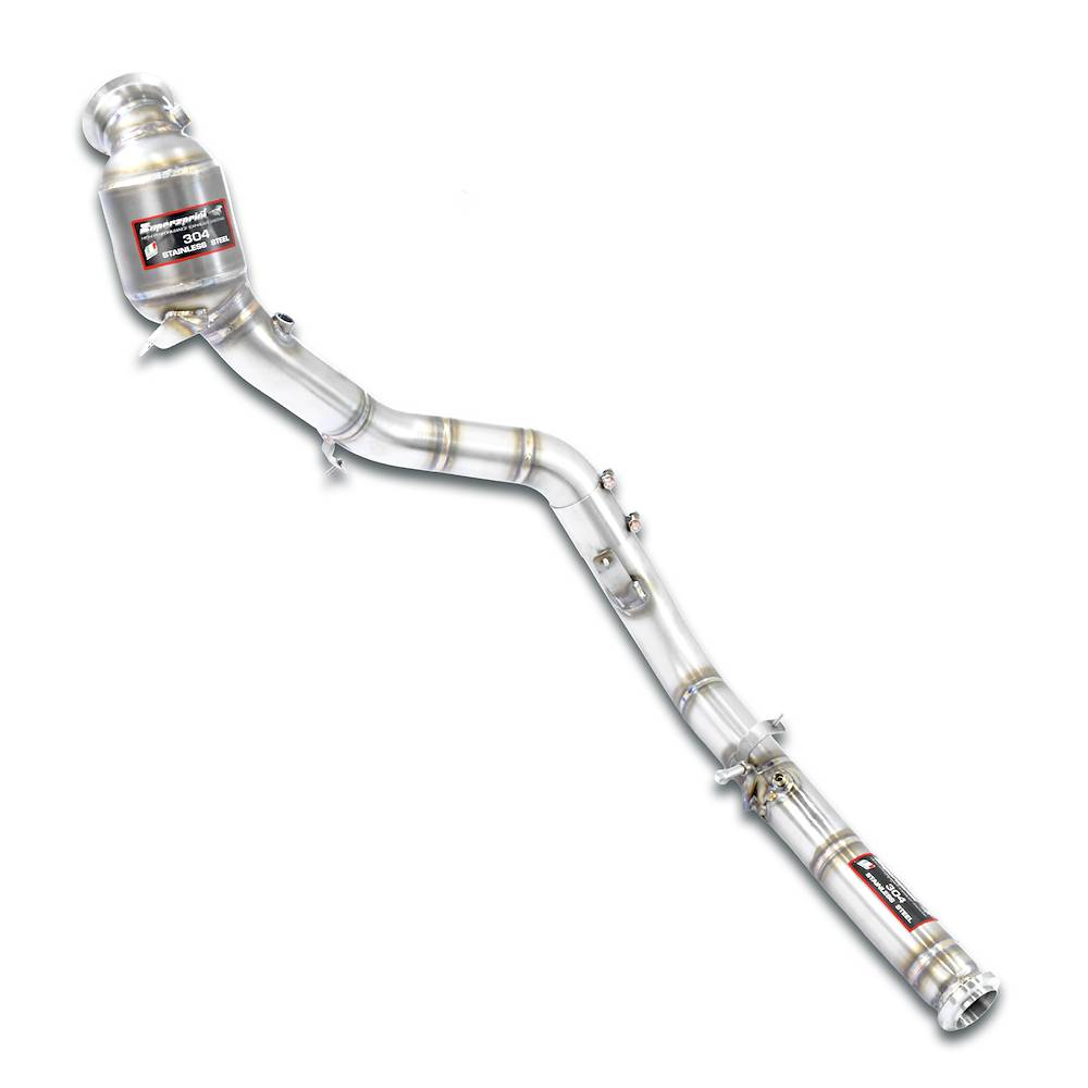 Downpipe Rechts + Hauptkatalysator 200CPSI (RHD - LHD)