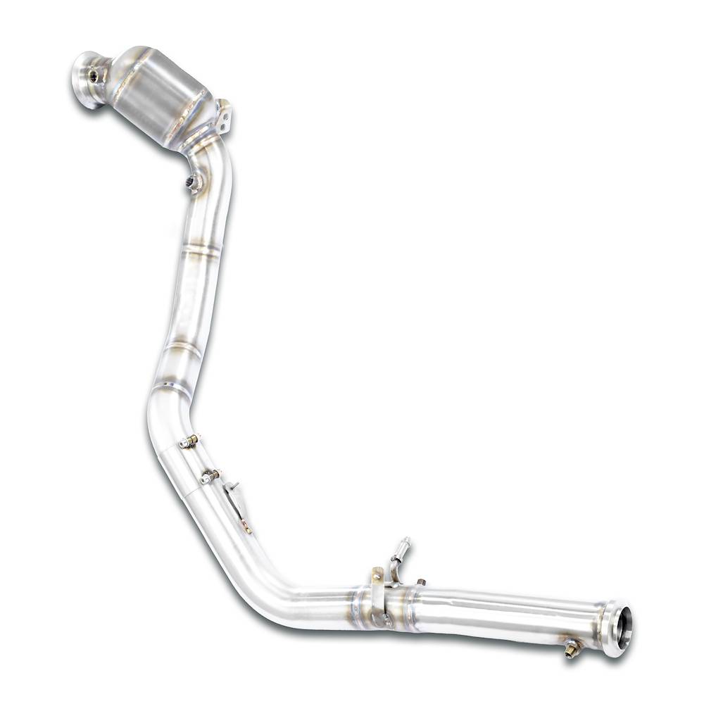 Downpipe Links + Hauptkatalysator 200CPSI (RHD - LHD)