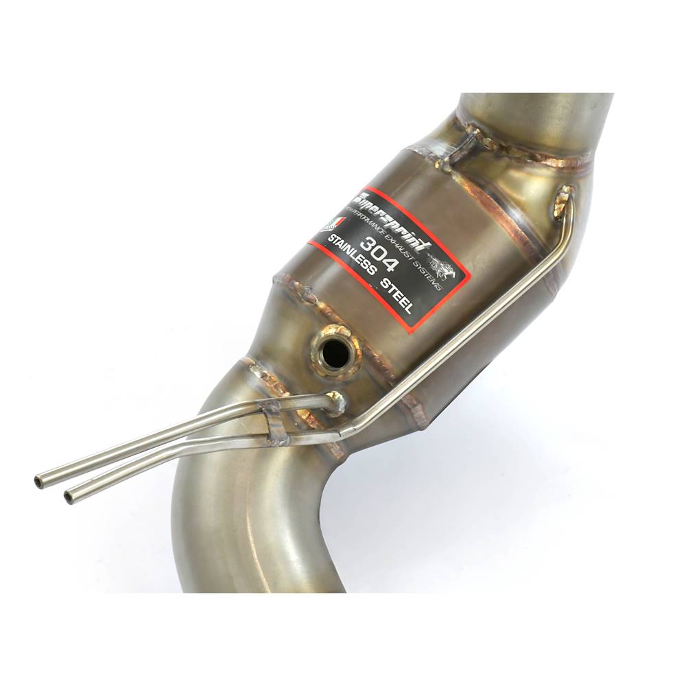 Rohrsatz ab Turbolader + Sport Metallkatalysator 100CPSI