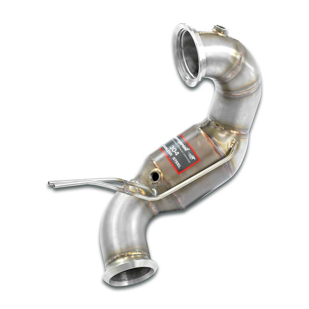 Downpipe + Catalizzatore metallico 200CPSI