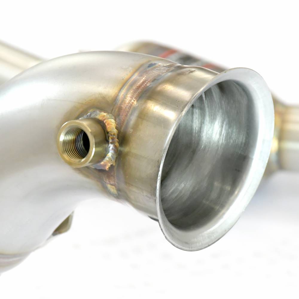 Downpipe Right + Metallic catalytic converter (Replaces pre-catalytic converter)