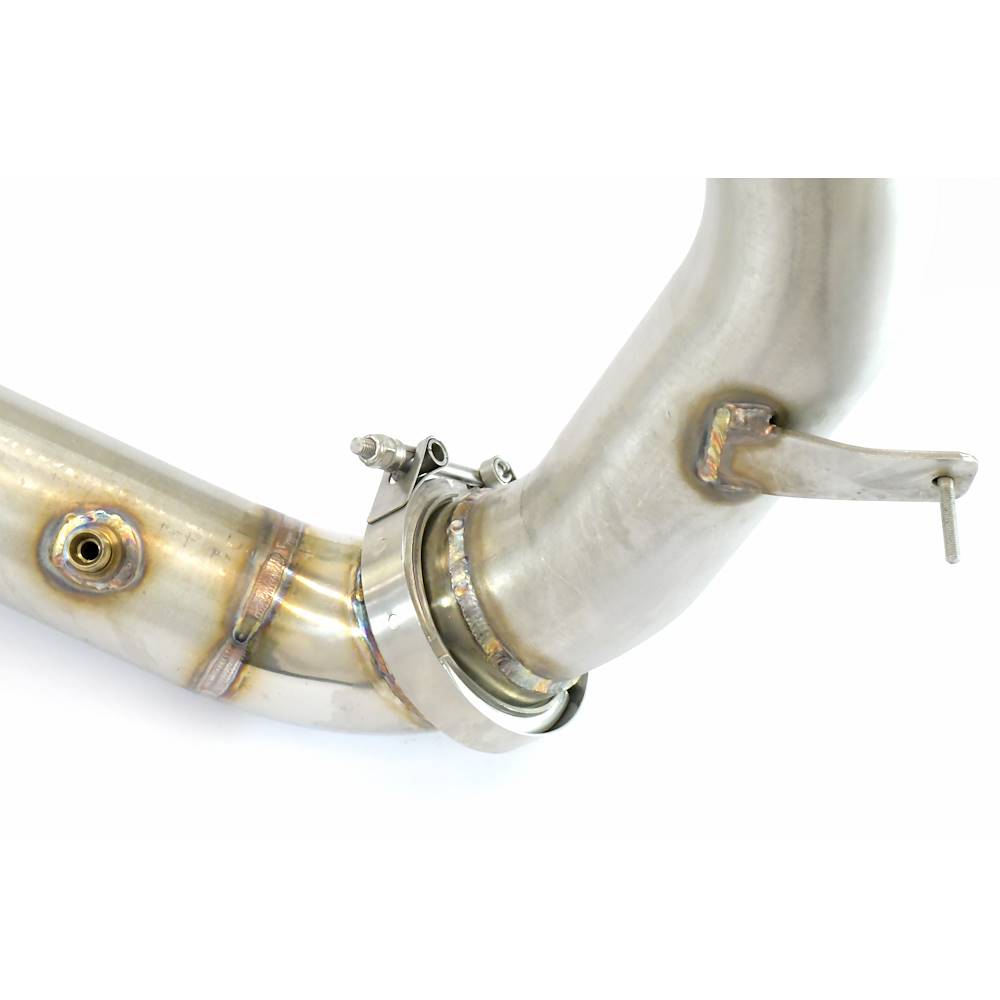 Downpipe Destro + catalizzatore metallico (Elimina pre-catalizzatore)