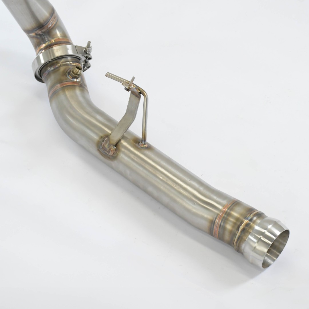 Downpipe kit Right + Left (Replaces catalytic converter)