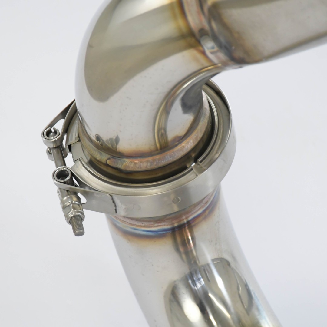 Downpipe Rechts + Links (Für Katalysator Ersatz)