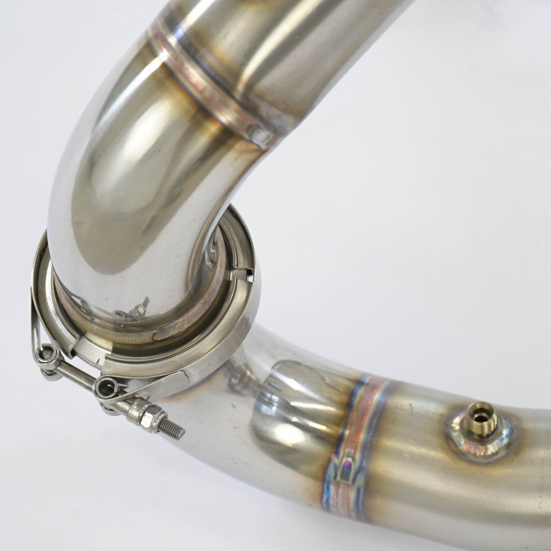 Downpipe Rechts + Links (Für Katalysator Ersatz)