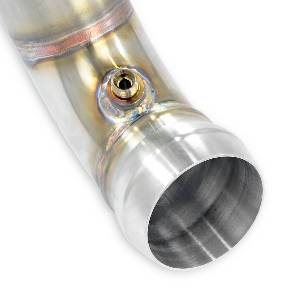 Downpipe kit Right + Left Deletes the primary and the secondary catalytics + GPF