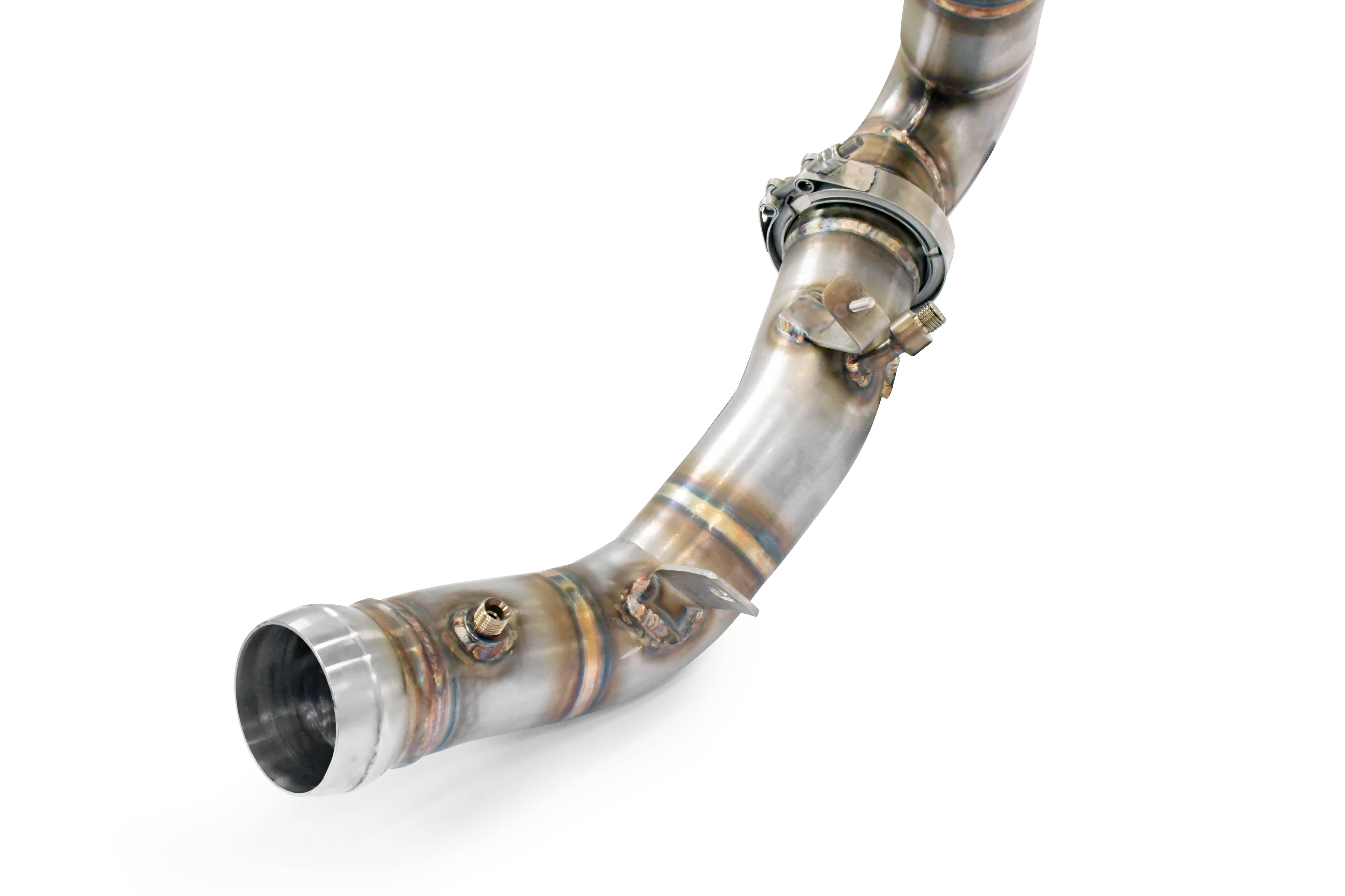 Downpipe kit Right + Left (Deletes the primary and the secondary catalytics + GPF)