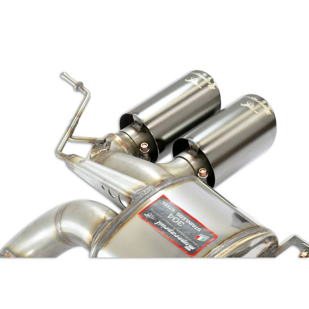 Rear exhaust Race Right OO100 + Left OO100 Gun Metal Grey