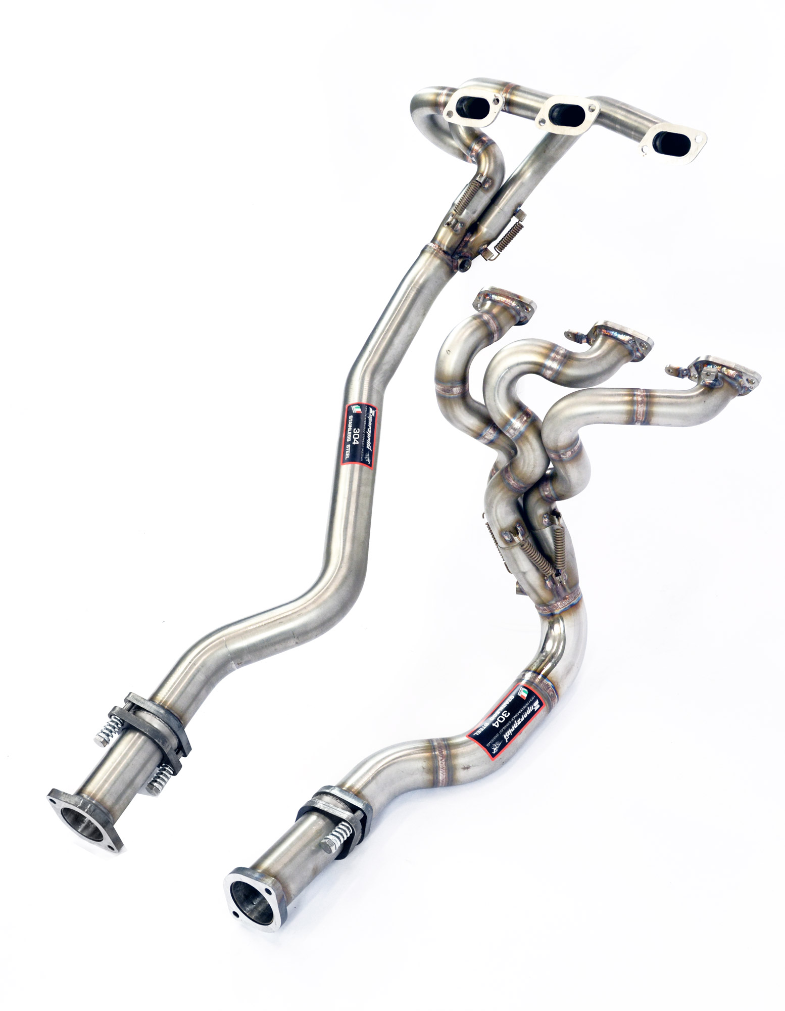 Manifold + downpipe kit Stainless steel.
