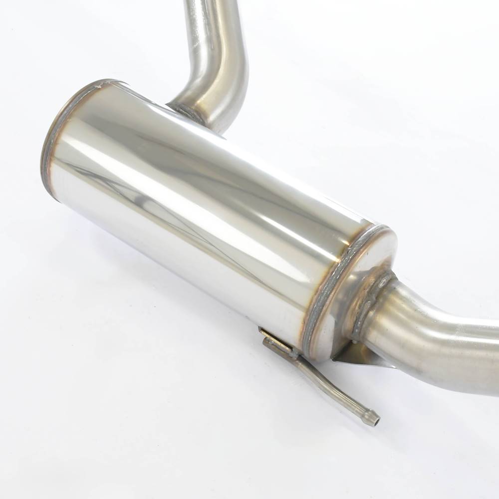 Mittelschalldämpfer + Endschalldämpfer Power Loop OO80 <strong><span style=color:#ea0000;>Mit CEE-Zulassung</span></strong>