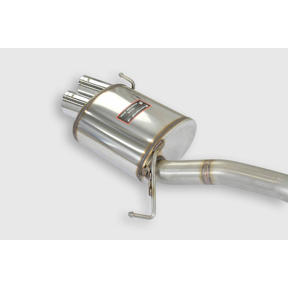 Centre pipe + rear exhaust Racing OO80