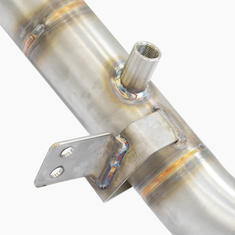 Downpipe Rechts - Links (für Katalysator Ersatz)