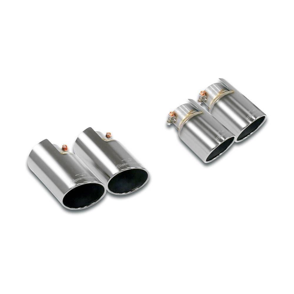 Kit terminali Destro OO100 - Sinistro OO100 Gun Metal Grey