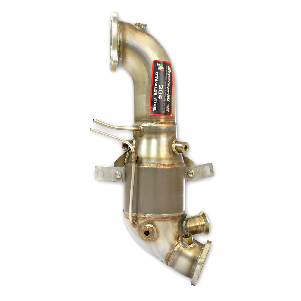 Rohrsatz ab Turbolader + Sport Metallkatalysator 100CPSI