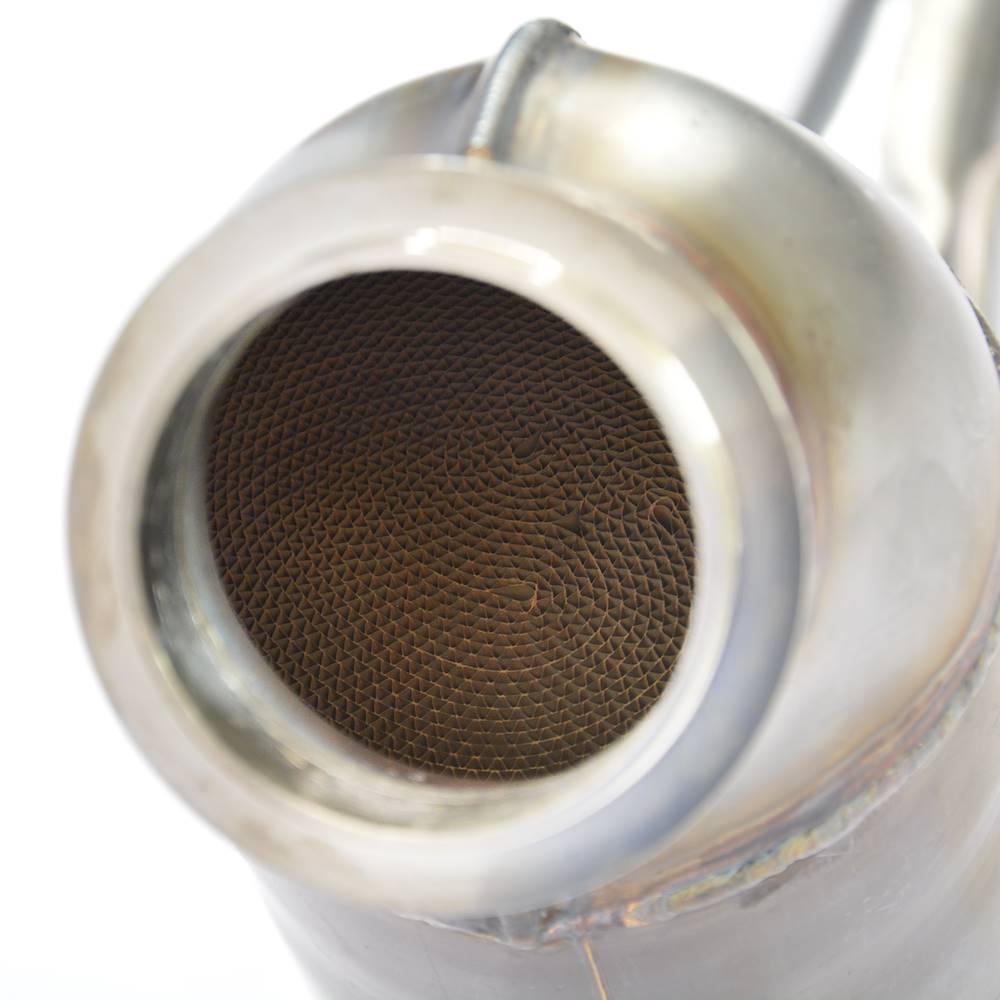 Downpipe right + Metallic catalytic 200CPSI