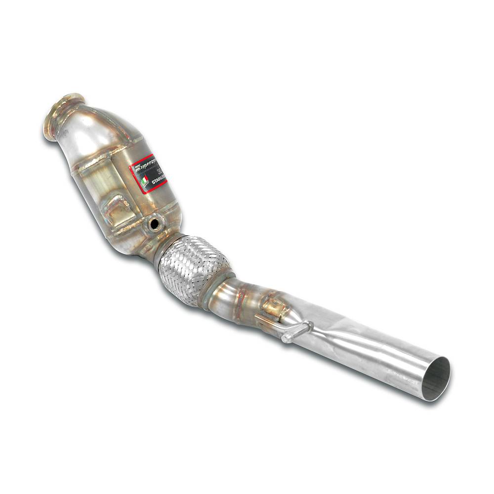 Downpipe destro + Catalizzatore metallico 200CPSI