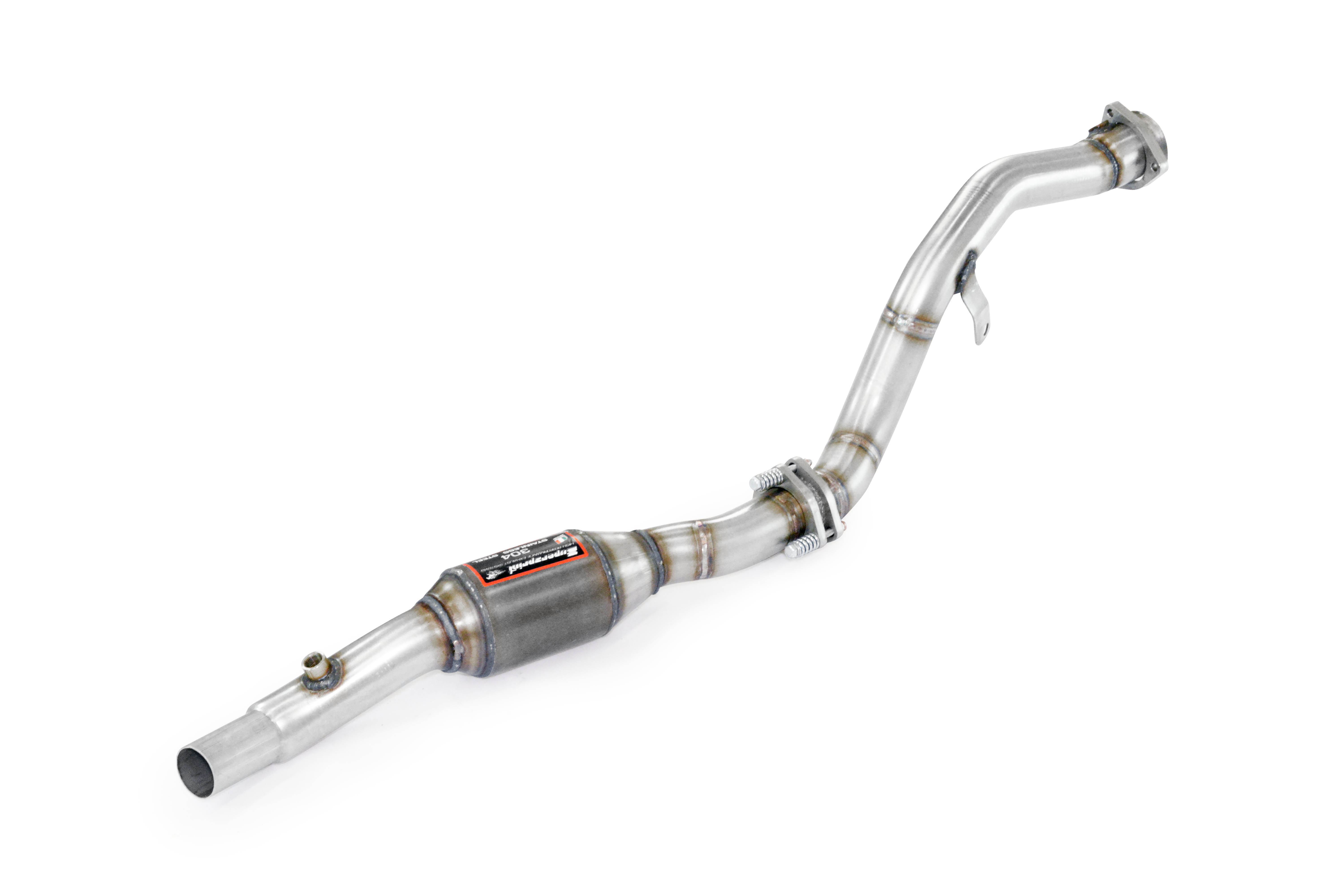 Downpipe destro + Catalizzatore metallico 