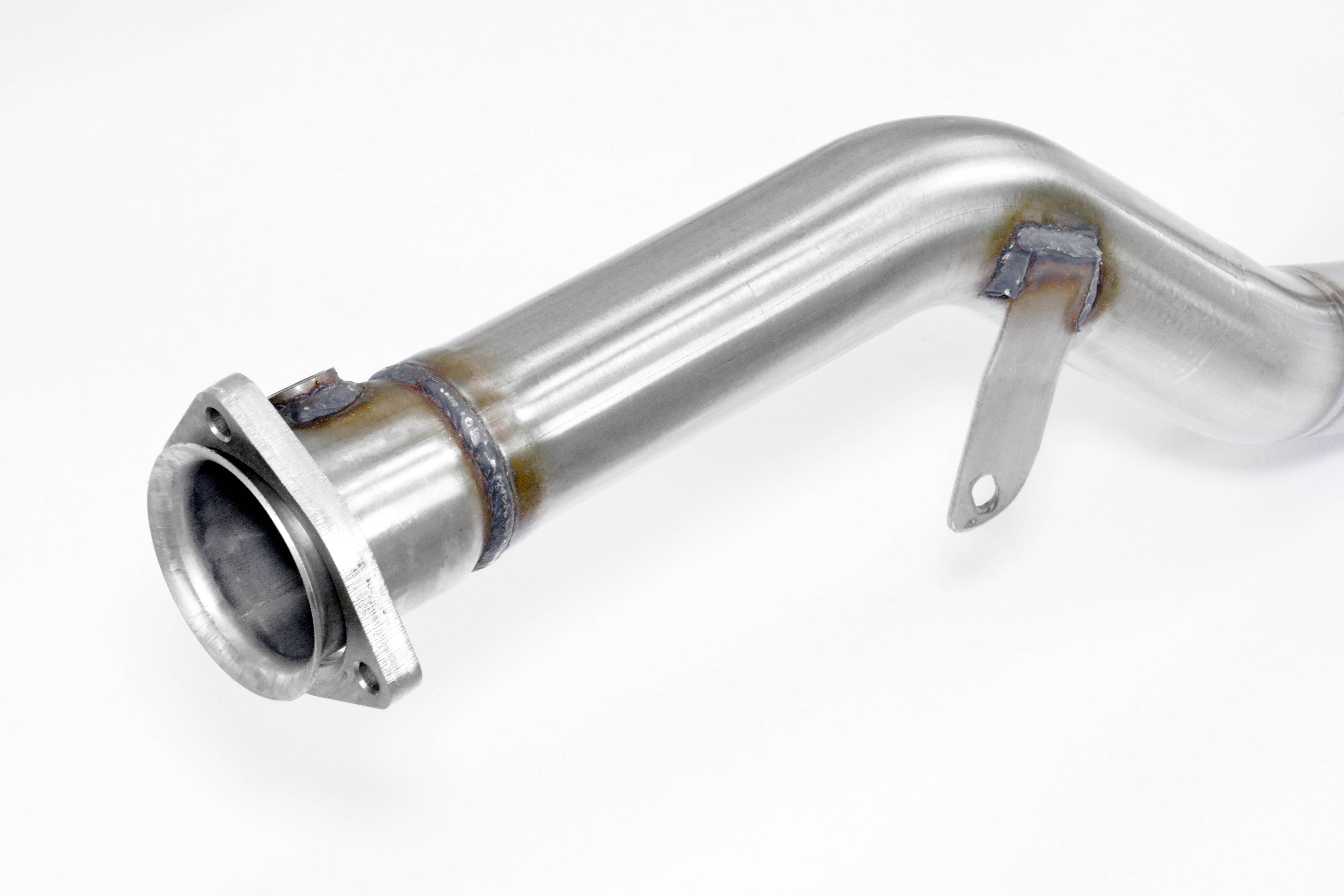 Downpipe sinistro + Catalizzatore metallico  