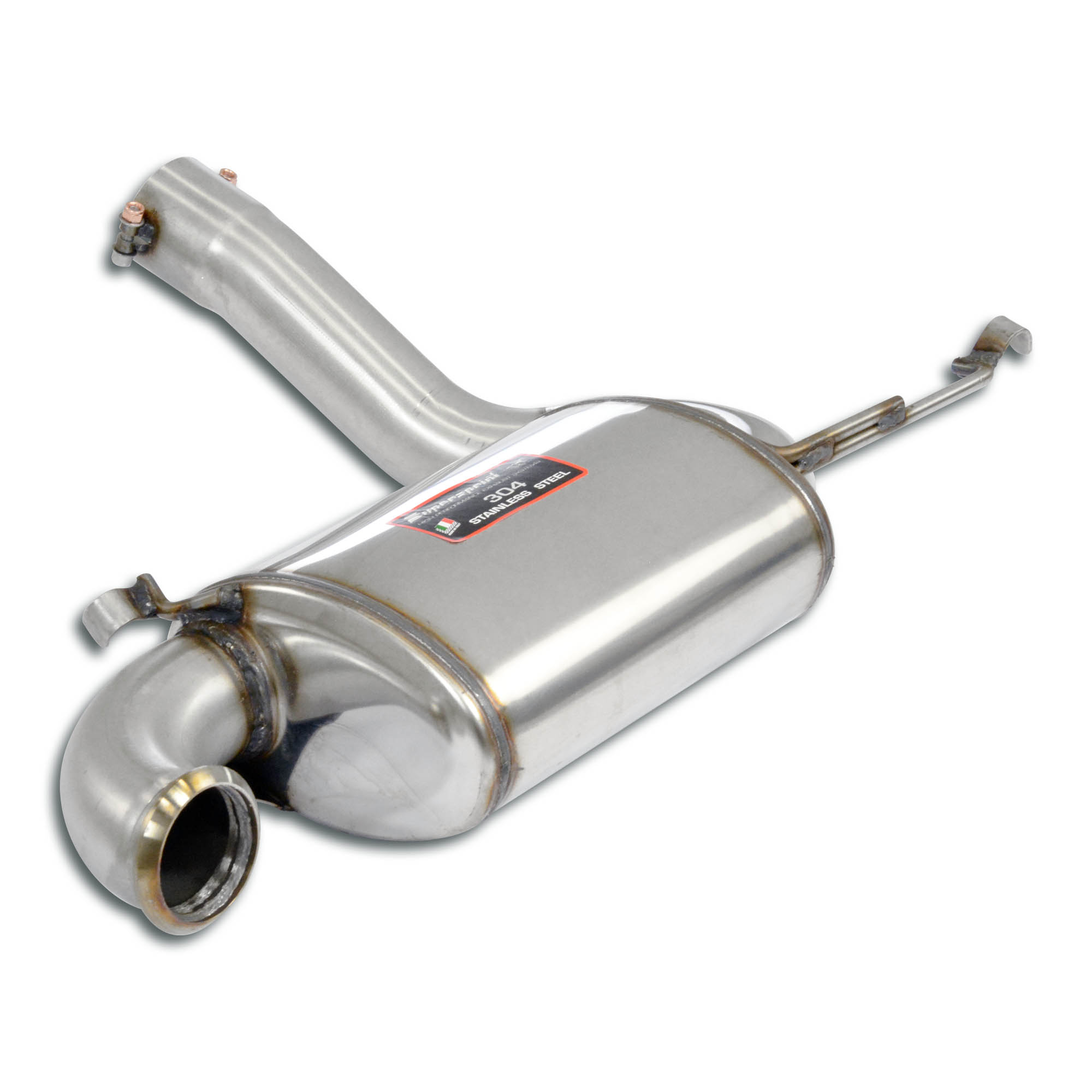 Rear muffler package