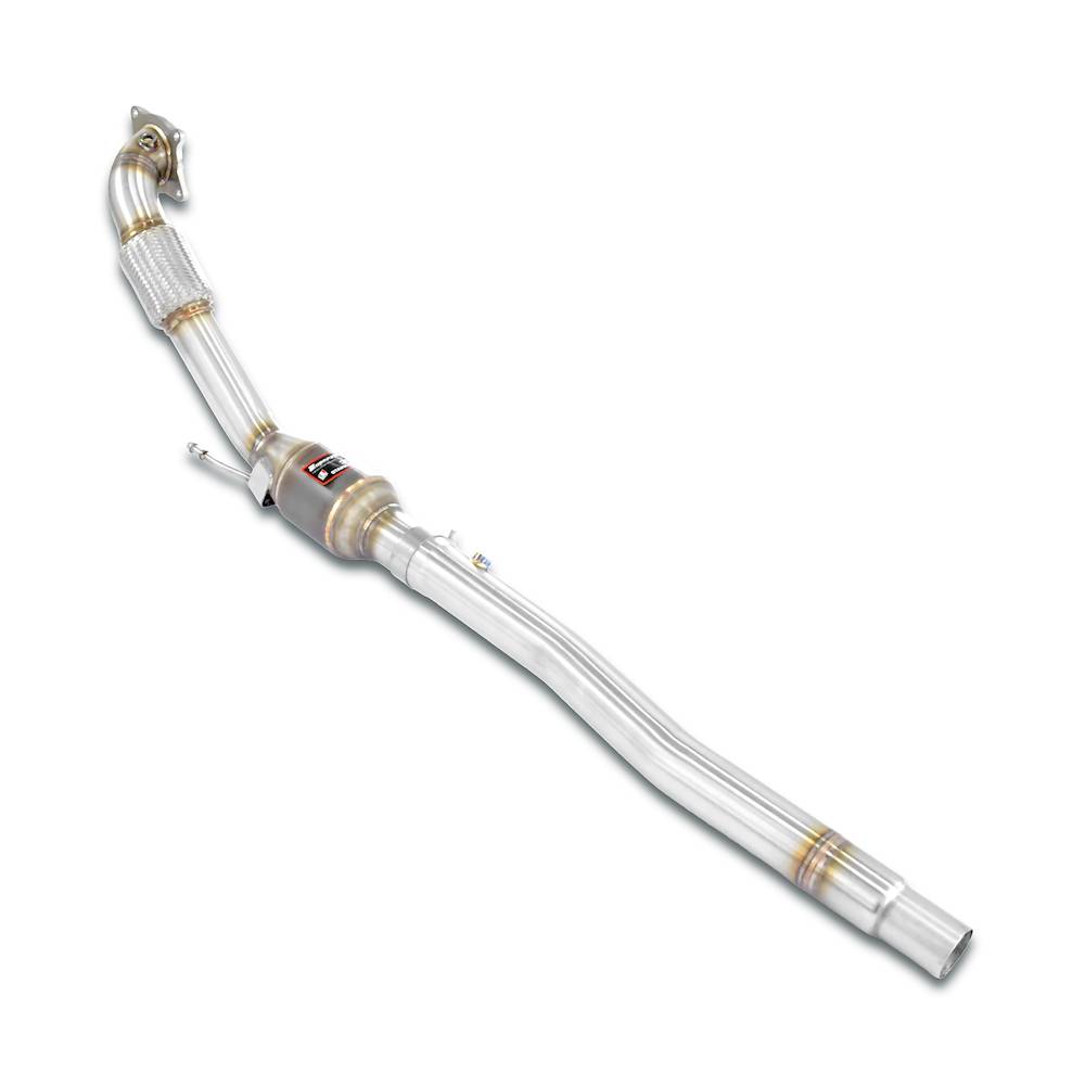 Turbo downpipe kit with  Metallic catalytic 100 CPSI WRC