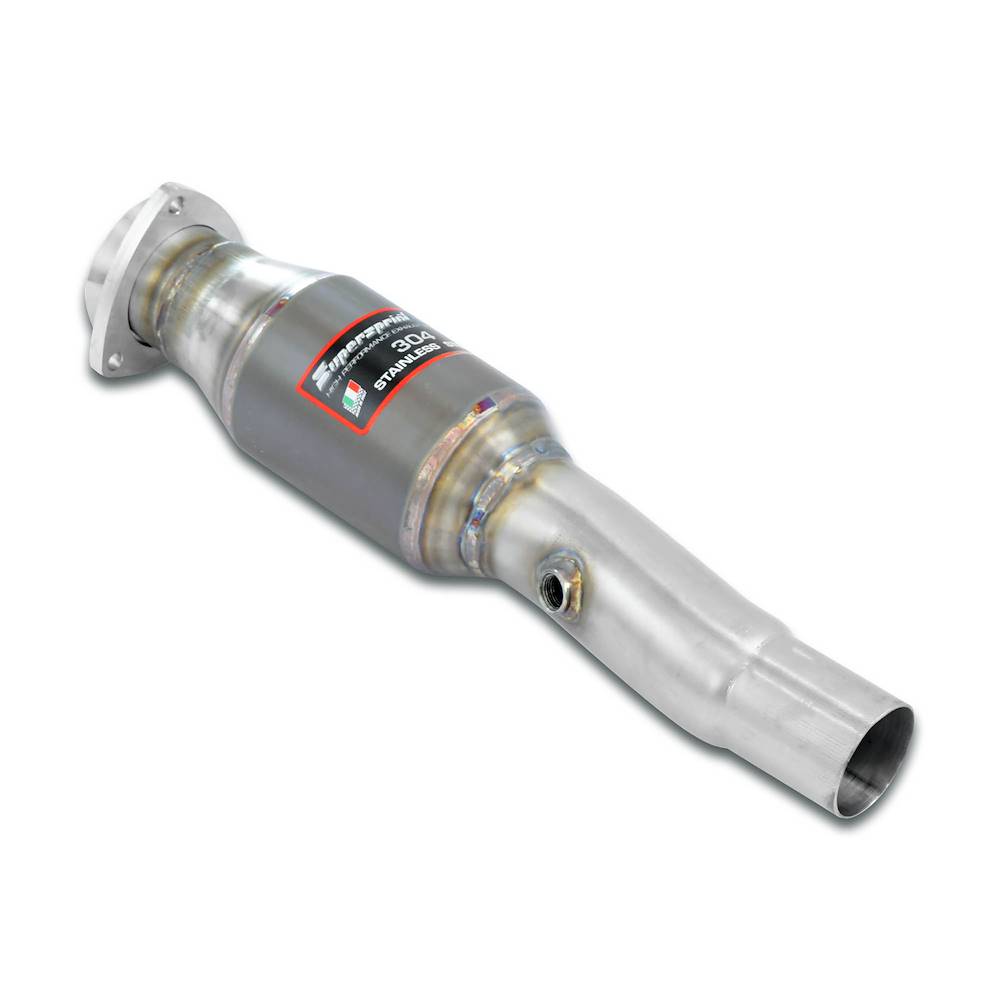 Front Metallic catalytic converter Right