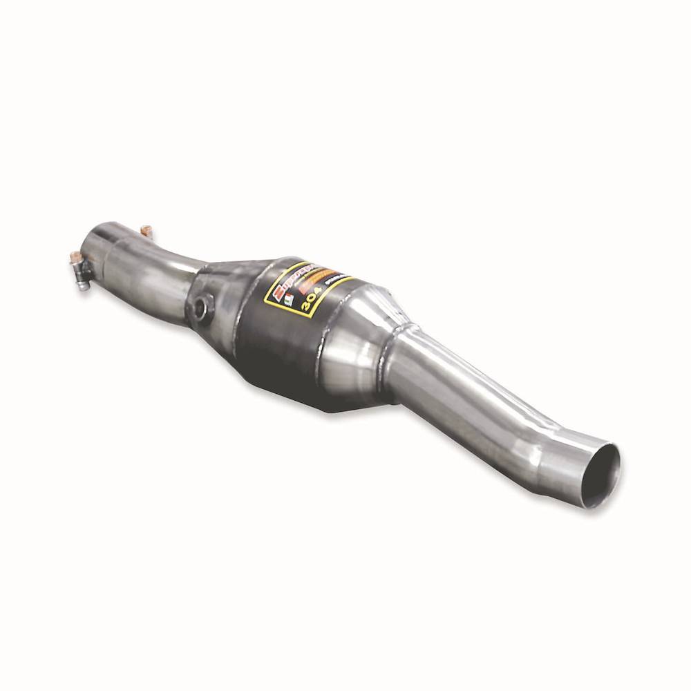 Scarico anteriore destro con catalizzatore metallico