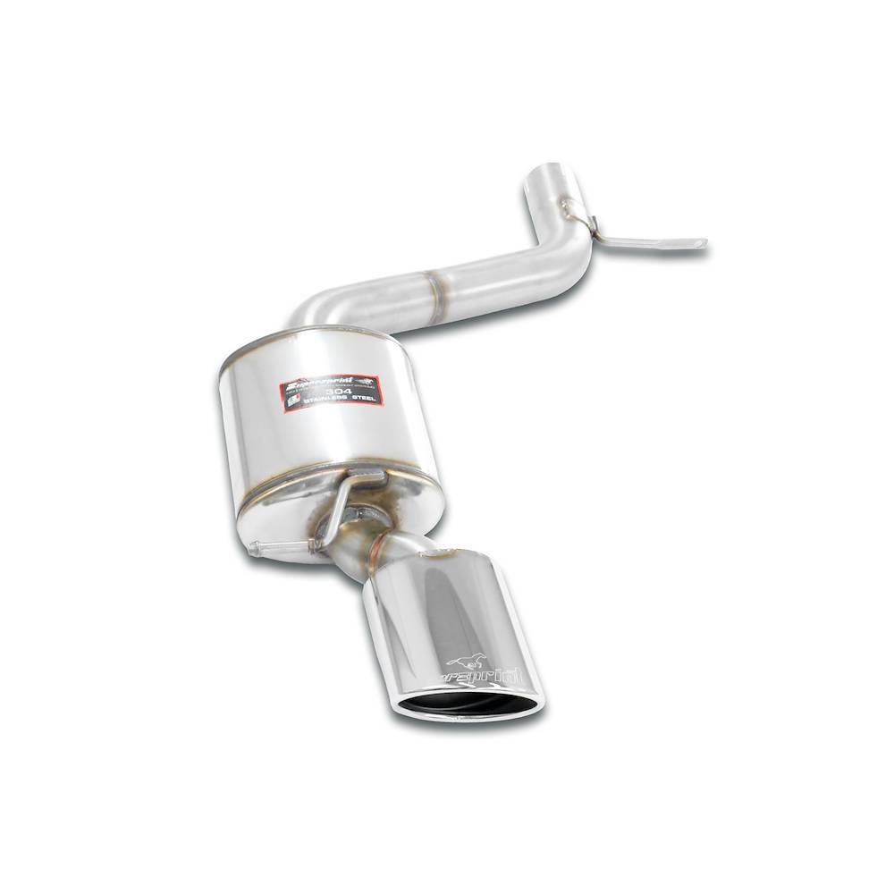 Rear exhaust Left "Racing" 150x105