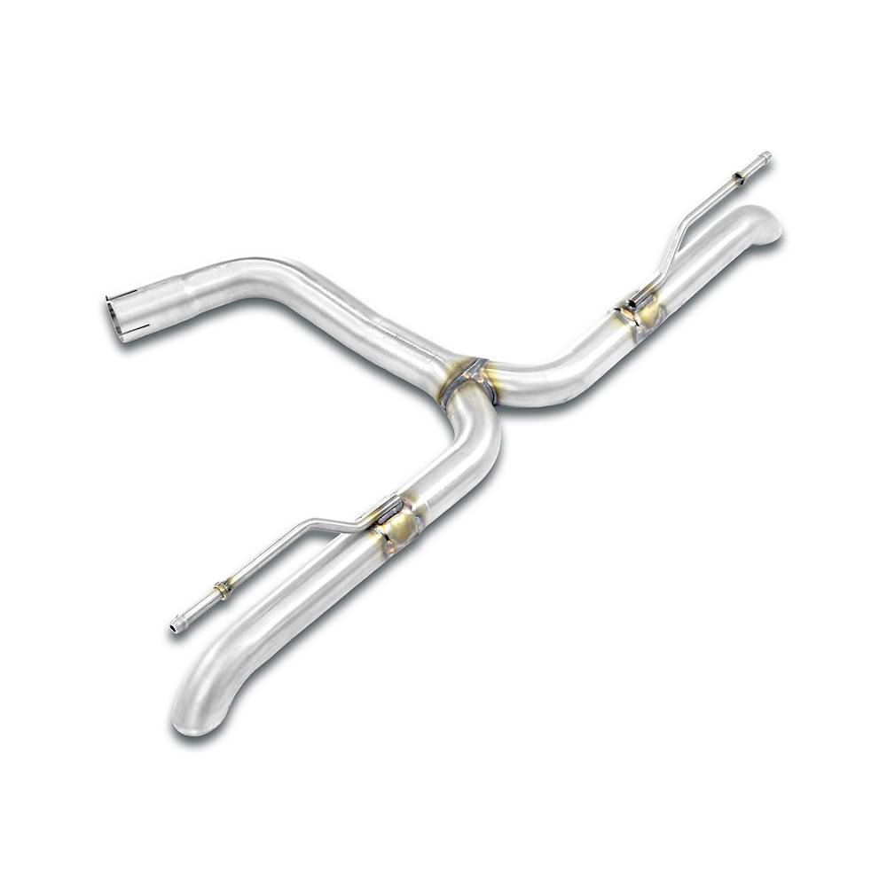 Rear pipe "Stealth" right - left<br>(Muffler delete)