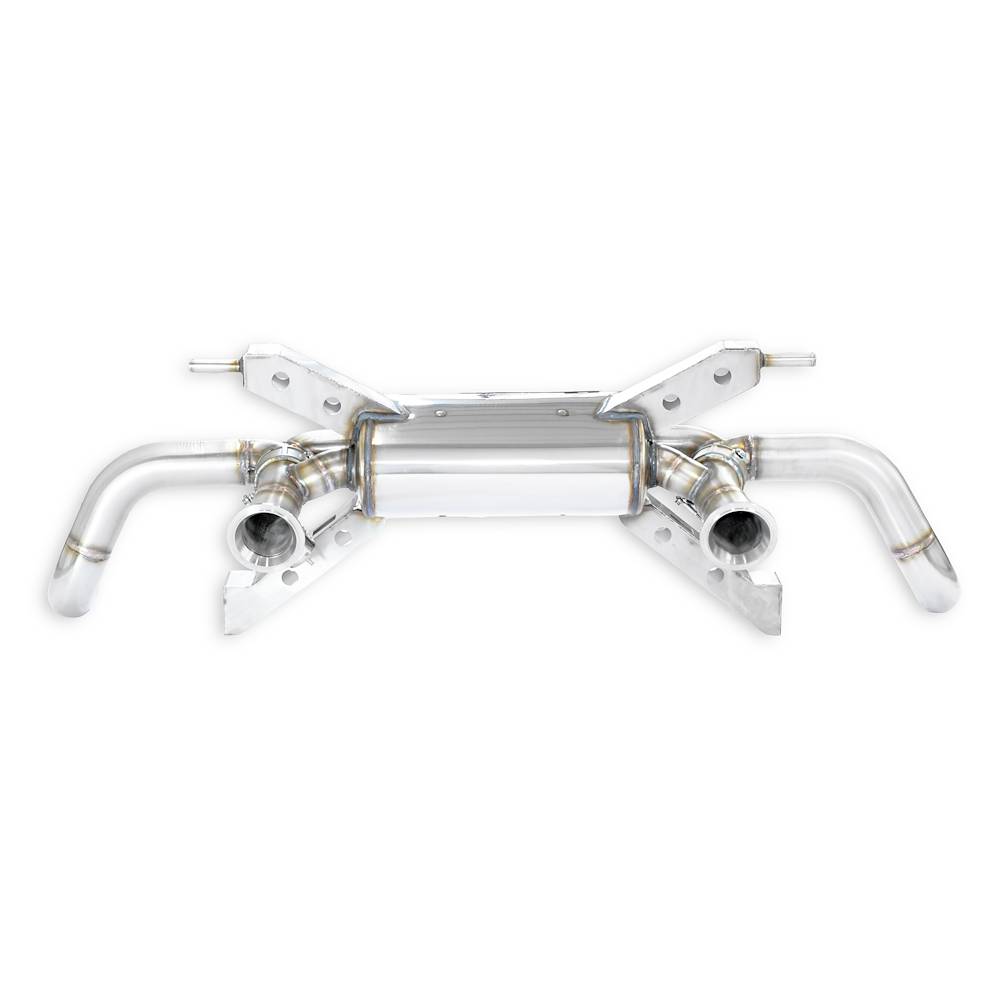 Rear exhaust with valves Right - Left (Deletes the stock, secondary catalytics - fits to the stock endpipes) <strong><span style=color:#ea0000;>-14,0 Kg</span></strong>