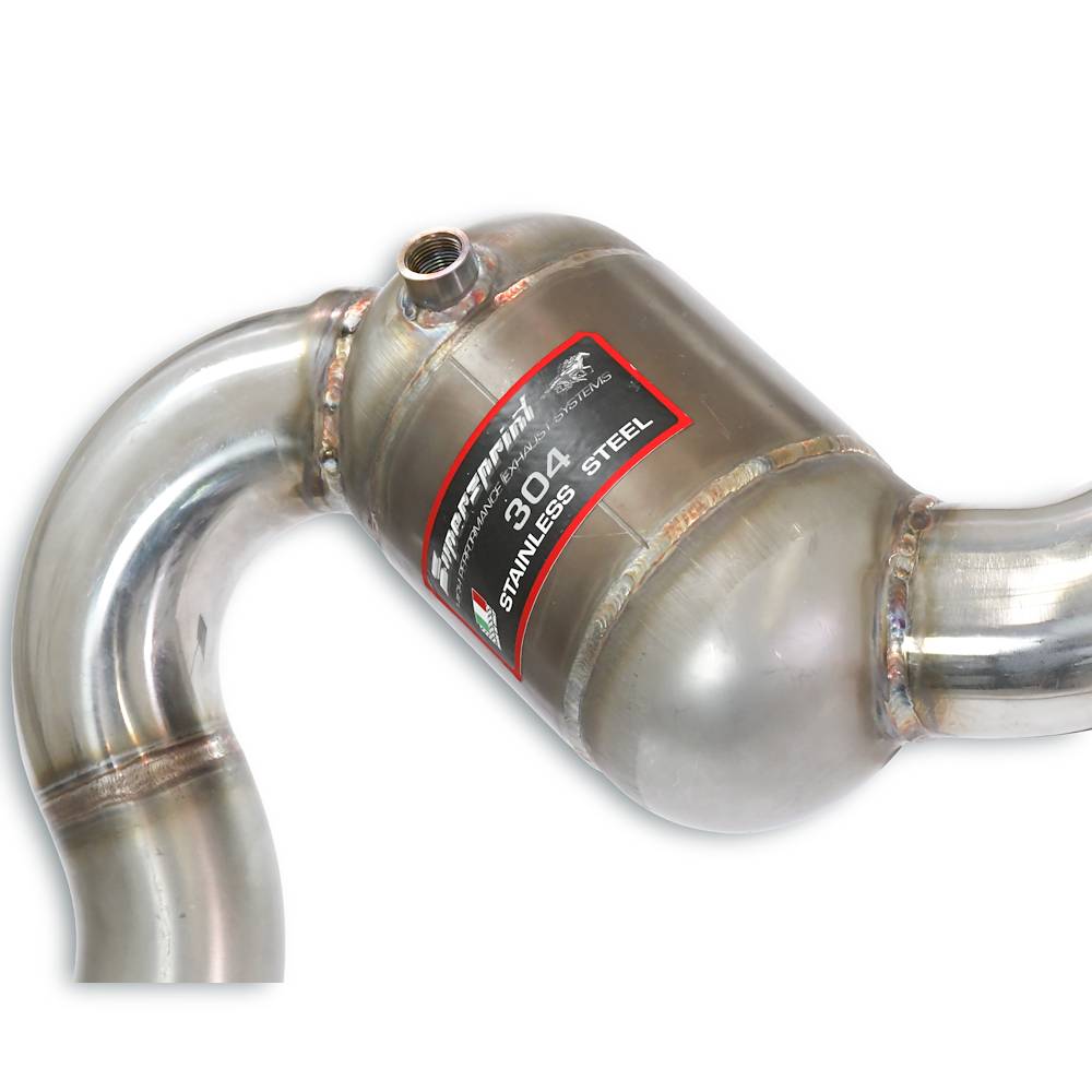 Downpipe Destro + Catalizzatore metallico